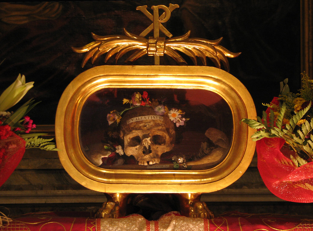 St Valentine's relics in Rome | A slightly grisly reminder t… | Usa Writes