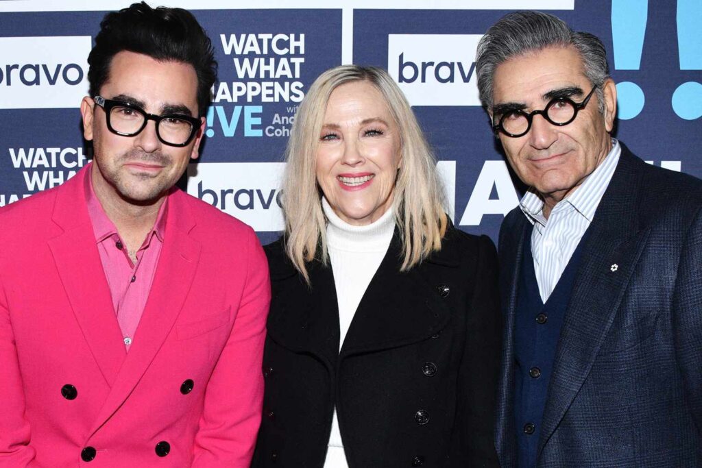 Eugene Levy and Dan Levy Remember Schitt's Creek Costar Catherine ...