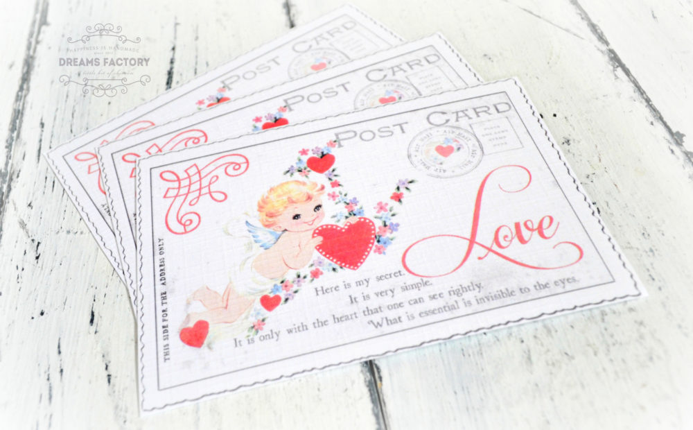 Vintage Valentine Postcard - A Token Of Love, Design Copyr… | USA Writes