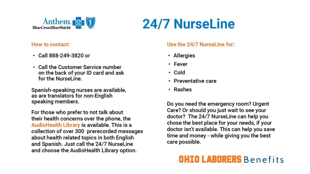 Ohio Laborers Benefits - Anthem's Sydney Health app makes it easier than  ever for members to focus on their health and get the most out of their  insurance benefits. Find what you