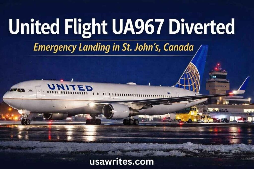 United Flight UA967 Diverted